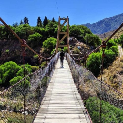 Puente Colgante Cacheuta